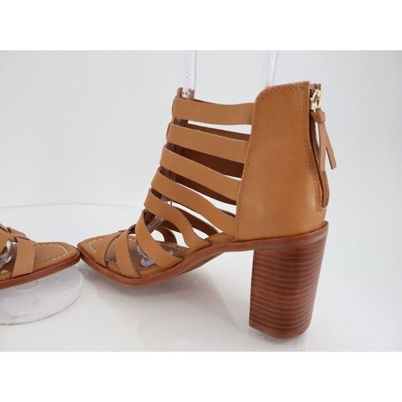 Sofft Stratford Sandals Brown Leather Block Heel Gladiator Strappy Size 9.5 M - Picture 9 of 13